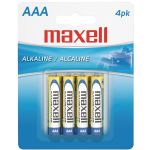 Maxell Aaa 4pk Carded Batteries