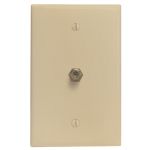 Leviton Ivory Single F-connect