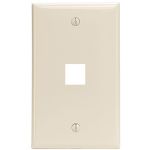 Leviton Lt Almond Quickport 1port