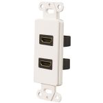 Pro-wire Wht Dual Hdmi 1.4 Wall