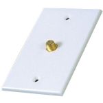 Rca Wallplate Coax Sngl Wht