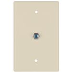 Datacomm Electronics Coax Wall Plate Lght Alm