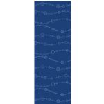 Gofit Printed Yoga Mat Blue