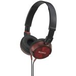 Sony Zx Stereo Hdphns Red