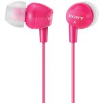 Sony Earbud Headphons Hot Pink