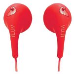 Iluv Bubble Gum Earphns Red