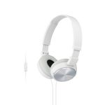 Sony Zx Overear Hdpn Mic Wht