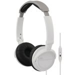 Jvc On-ear Headphns W/mic Wht