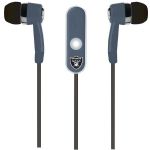 Mizco Sports Stereo Earbuds Raiders