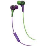 Maxell Wild Earbud W Mic Grn/pur