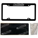 Ballistic License Plate Kit