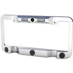 Power Acoustik Chrome License Frame With