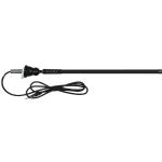 Dual Rubber Mast Antenna Black