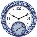 Springfield 14in Mosaic Sea Clock