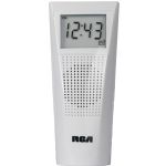 Rca Bathroom Clkradio Wht