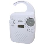 Jensen Am/fm Shower Radio Wht