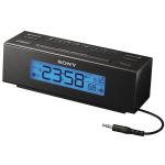 Sony Am/fm Clkradio W/nat Blk