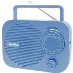 Jensen Port Am/fm Radio Blu