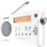 Sangean Dgtl Am/fm Port Radio Wht