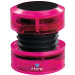 Ihome Neon Rechrg Mini Spkr Pnk