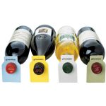 Wine Enthusiast 100 Count Color Coded Wine Bottle Tags