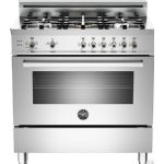 Bertazzoni PRO365GASX: 36 5-Burner, Gas Oven