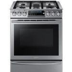 Samsung NX58H9500WS 30 inch Slide-In Gas Range Oven