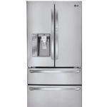 LG LMX30995ST 30.3 Cu. Ft. Stainless Steel French Door Refrigerator - Energy Star