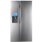 Samsung RSG309AARS30 Cubic Foot Side by Side Refrigerator with 2 Doors, Integrated Water & Ice, an, Real Stainless