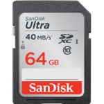 SanDisk 64GB Ultra UHS-I SDXC Memory Card (Class 10)