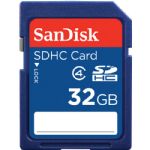 SanDisk 32GB SDHC Memory Card Class 4