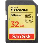 SanDisk 32GB Extreme UHS-I U3 SDHC Memory Card (Class 10) (60mb/s)
