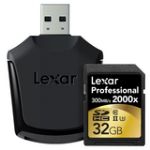 Lexar 32GB Professional 2000x UHS-II SDHC Memory Card