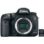 Canon EOS 7D Mark II Digital SLR Camera (Body) with W-E1 Wi-Fi Adapter